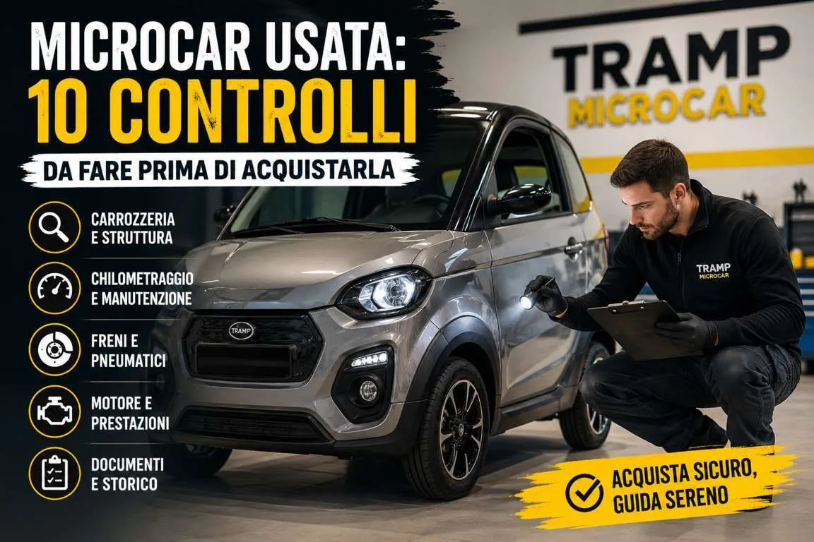 Tramp Microcar Roma - Microcar Usata
